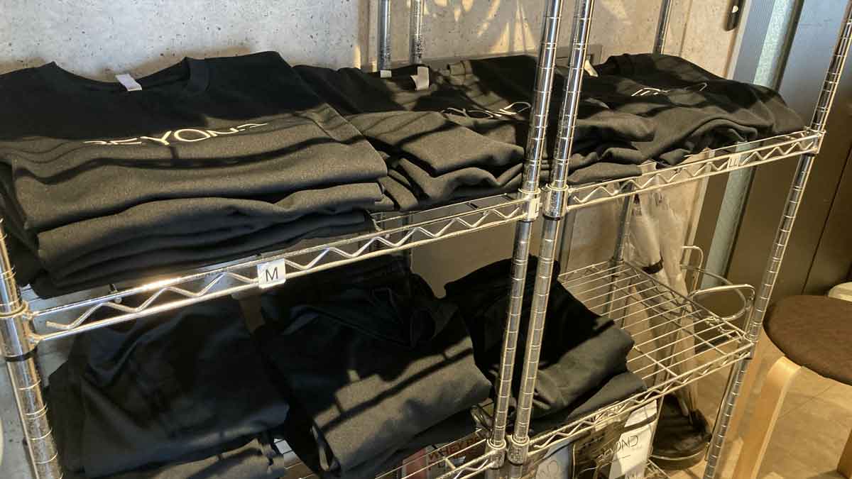 ビヨンドのトレーニングウェア
